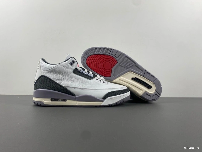 Cheap TB Cement Air 3 CT8532-106 Grey Jordan 0708
